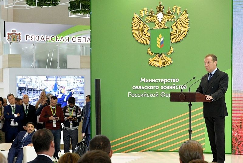 Председатель Правительства Российской Федерации Дмитрий Медведев на торжественном открытии