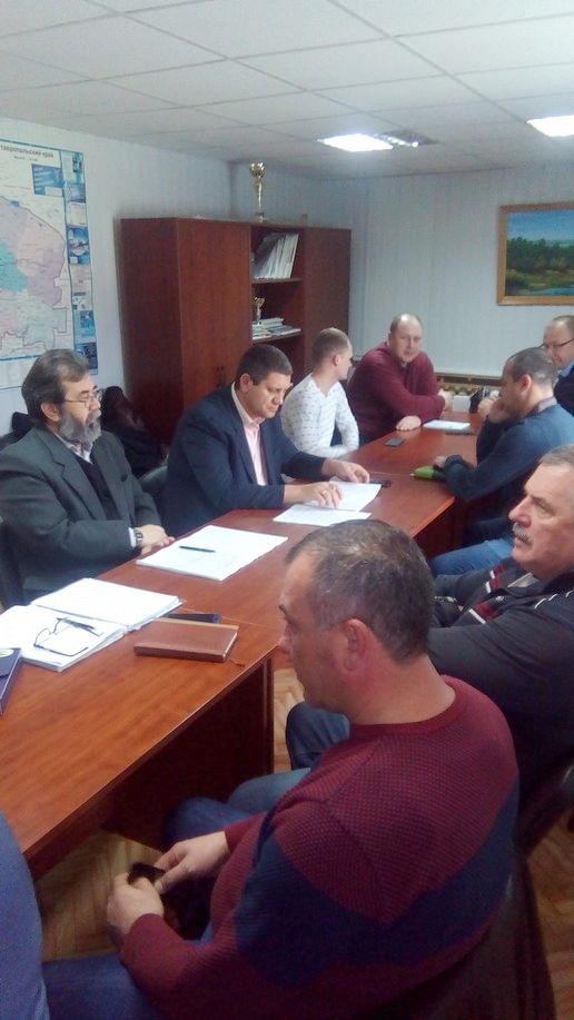 Совещание о проблемах гипсования в администрации Кочубеевского района